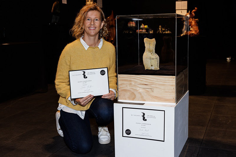 Honeycomb Vase Sculpture