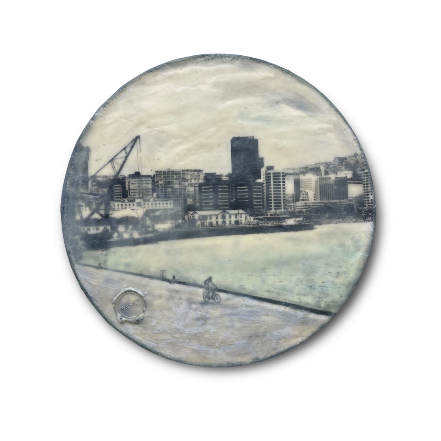 Biking the waterfront