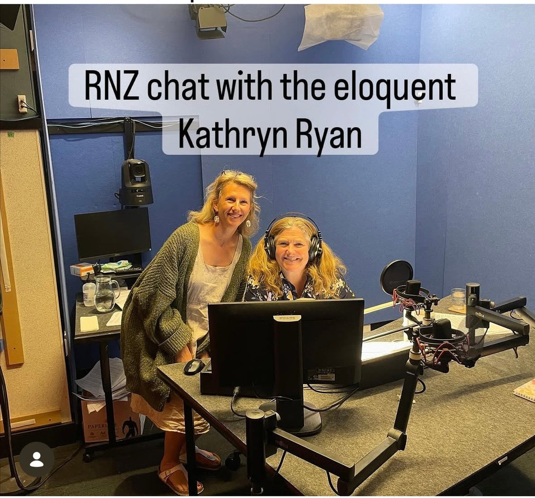 Sculpture Onshore, RNZ radio with Kathryn Ryan, Women’s Refuge Fundraising