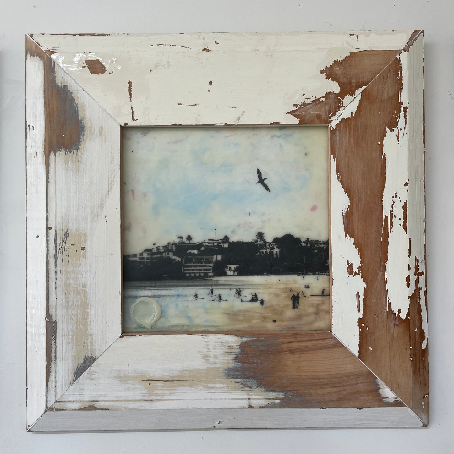 Mission Bay Encaustic Artwork by Studio Reset